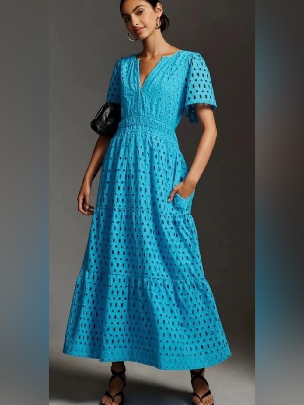 NWOT Anthropologie The Somerset Maxi Dress: Eyelet Edition
